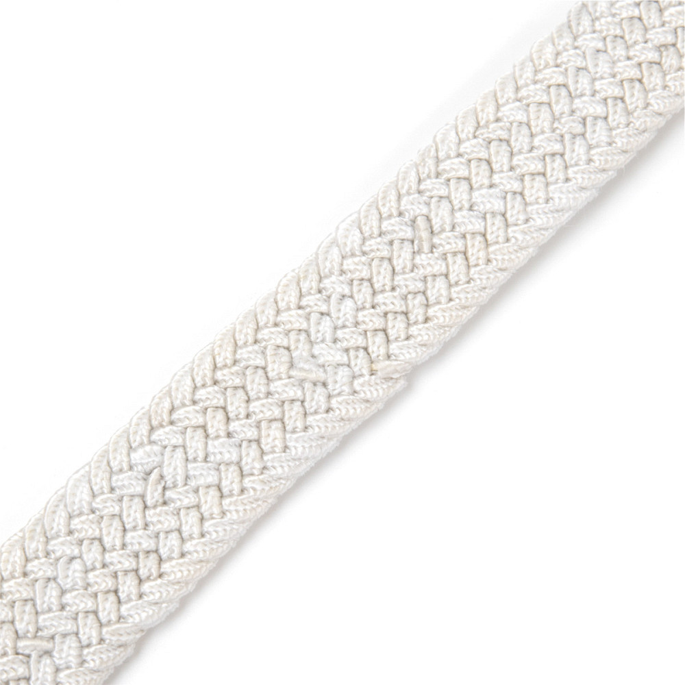 Текстильный женский ремень классика Vintage 20545 Белый Киев - изображение 6