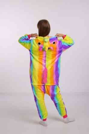 Піжама кігурумі райдужний єдиноріг S (висота 140-150см) Вінниця