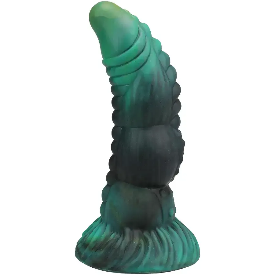 Фентезійний фалоімітатор Doc Johnson Vac-U-Lock x Fantasy Fuckers Green Serpent Львів - фото 1