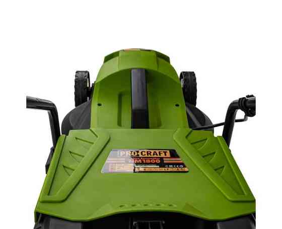 Газонокосилка электрическая Procraft NM-1800 (1500 Вт, 3500 об/мин, травосборник 50 л) – гарантия 36 мес Львов
