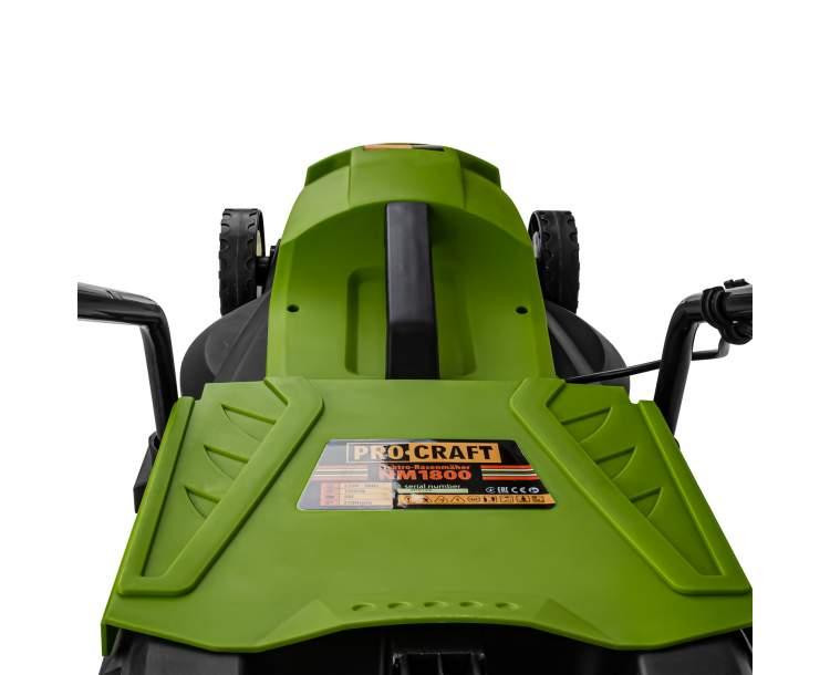 Газонокосилка электрическая Procraft NM-1800 (1500 Вт, 3500 об/мин, травосборник 50 л) – гарантия 36 мес Львов - изображение 5