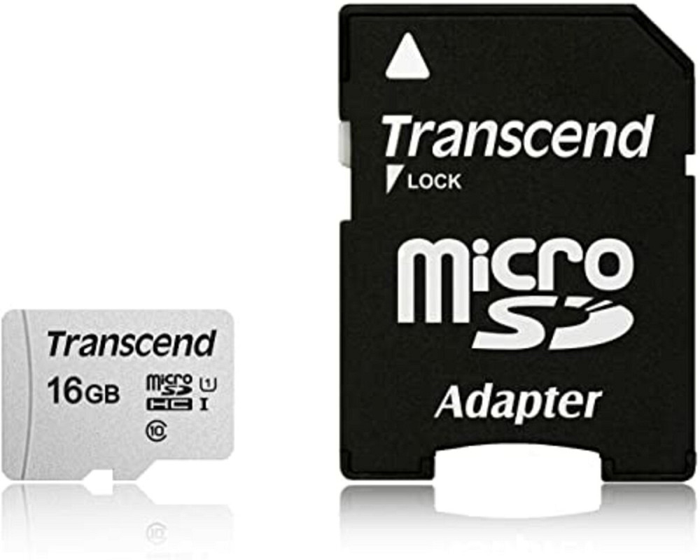 microSDHC (UHS-1) Transcend 300S 16Gb class 10 (adapter SD) Киев - изображение 1
