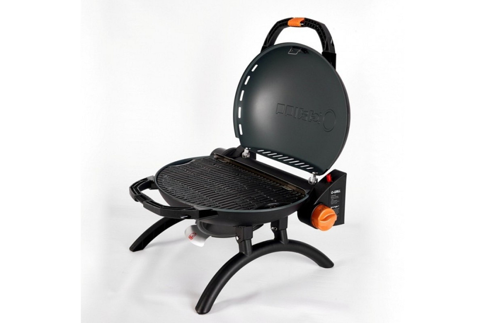 КОМПЛЕКТ Портативный переносной газовый гриль O-GRILL 500, черный + шланг в подарок! Код: 011672 Ровно - изображение 4