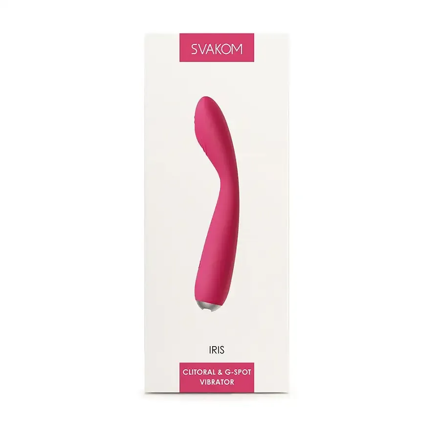 Вібратор для клітора та точки G Svakom Iris Plum Red Львов - изображение 8