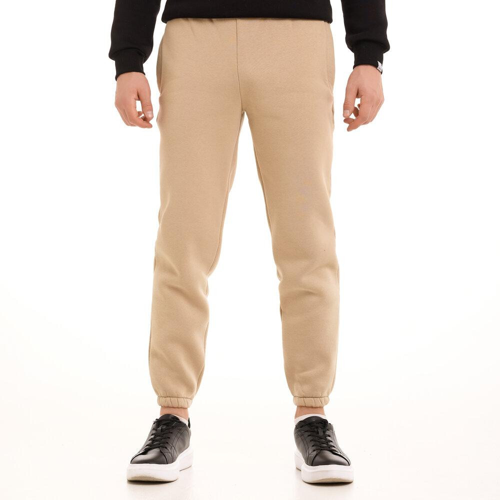 Чоловічі штани джогери з кишенями пісочні Pobedov 007 ЗИМА Київ - фото 2