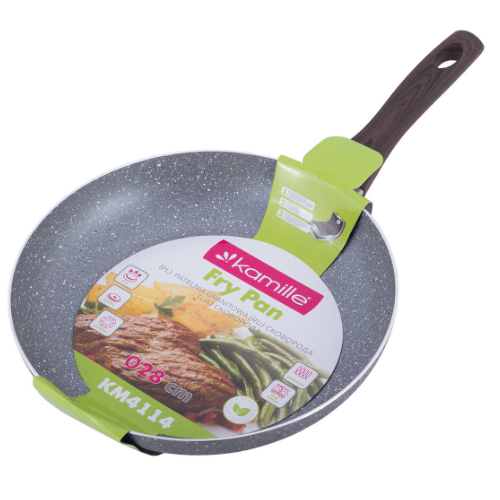 Сковорідка d28см алюміній антипригарне покриття 4114 KAMILLE Житомир - изображение 2