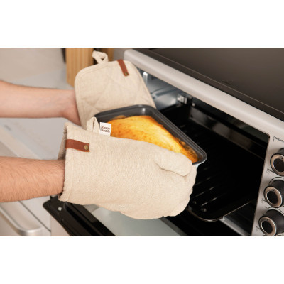 Кухонная прихватка Ardesto Рукавичка Oliver бежевый, 100% хлопок (ART05OB) Винница - изображение 4