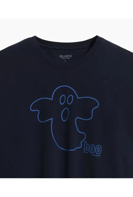 Чоловіча піжама (довгі штани, довгий рукав) 100% Бавовна Atlantic NMP-378 S Київ - фото 7