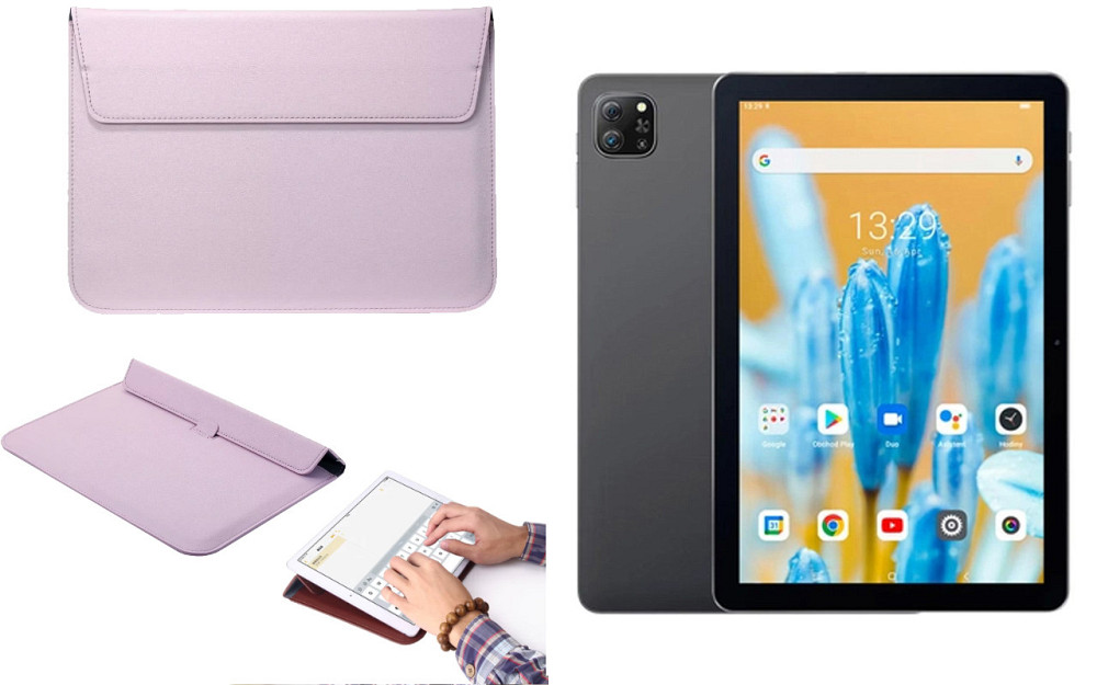 Чехол-конверт VitoCase для Blackview Oscal Pad 70, с функцией подставки для планшета Фиолетовый Киев - изображение 1