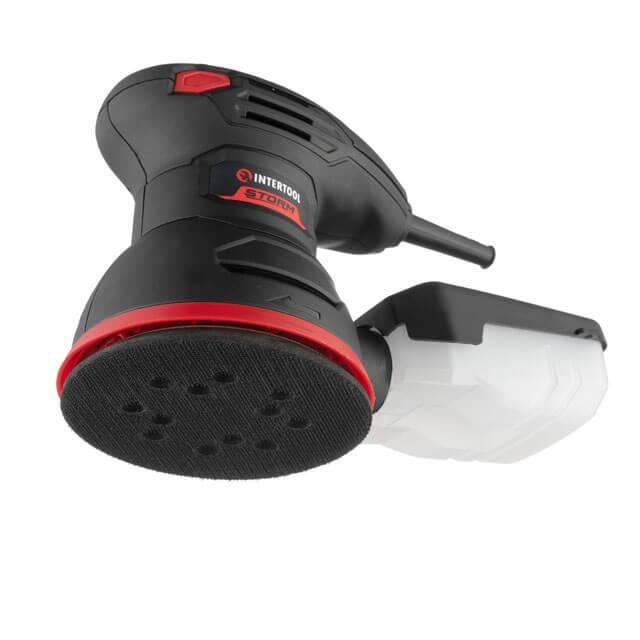 Шліфмашина эксцентрикова INTERTOOL WT-0541, 0,3 кВт,12000 об/хв, 125 мм, STORM - для чистого шліфування Львів - фото 6