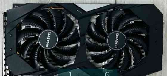 Видеокарта Gigabyte DTX 1660 6Gb. Киев