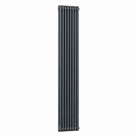 Вертикальный радиатор Calidum 2-8 380х1800, anticor, антрацит Киев