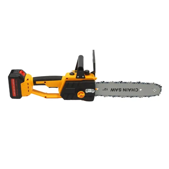 Аккумуляторная цепная пила 12 inch Electric SAW YELLOW 1600Вт 21V Li-Ion 7904 Коломыя