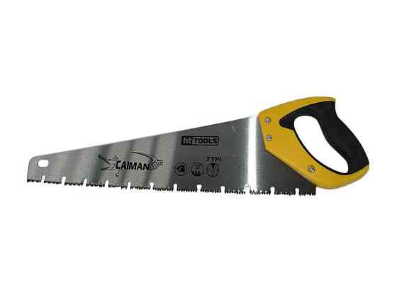 Ножівка столярн. Caiman , 450мм, 7 TPI 26-004 ТМ HT TOOLS Київ
