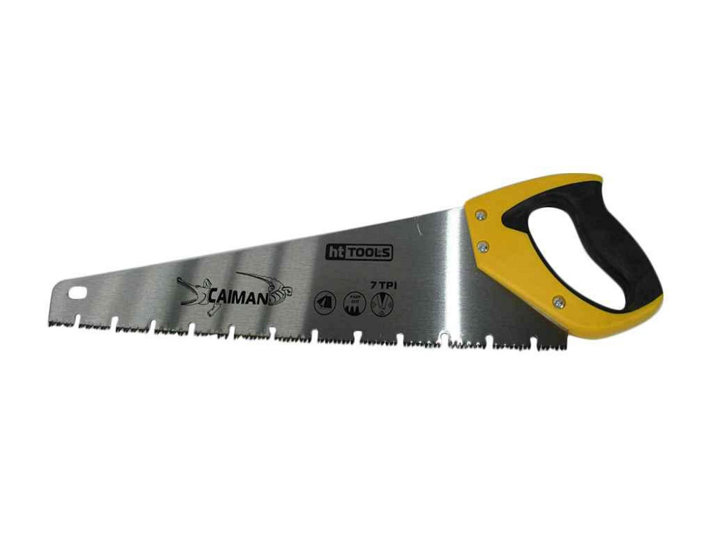 Ножівка столярн. Caiman , 450мм, 7 TPI 26-004 ТМ HT TOOLS Київ - фото 1