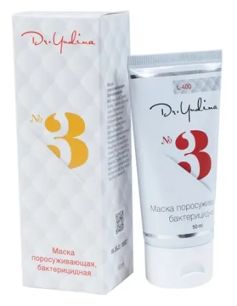 Маска порозвужувальна бактерицидна на основі каоліну для обличчя Dr. Yudina   50 мл Дніпро
