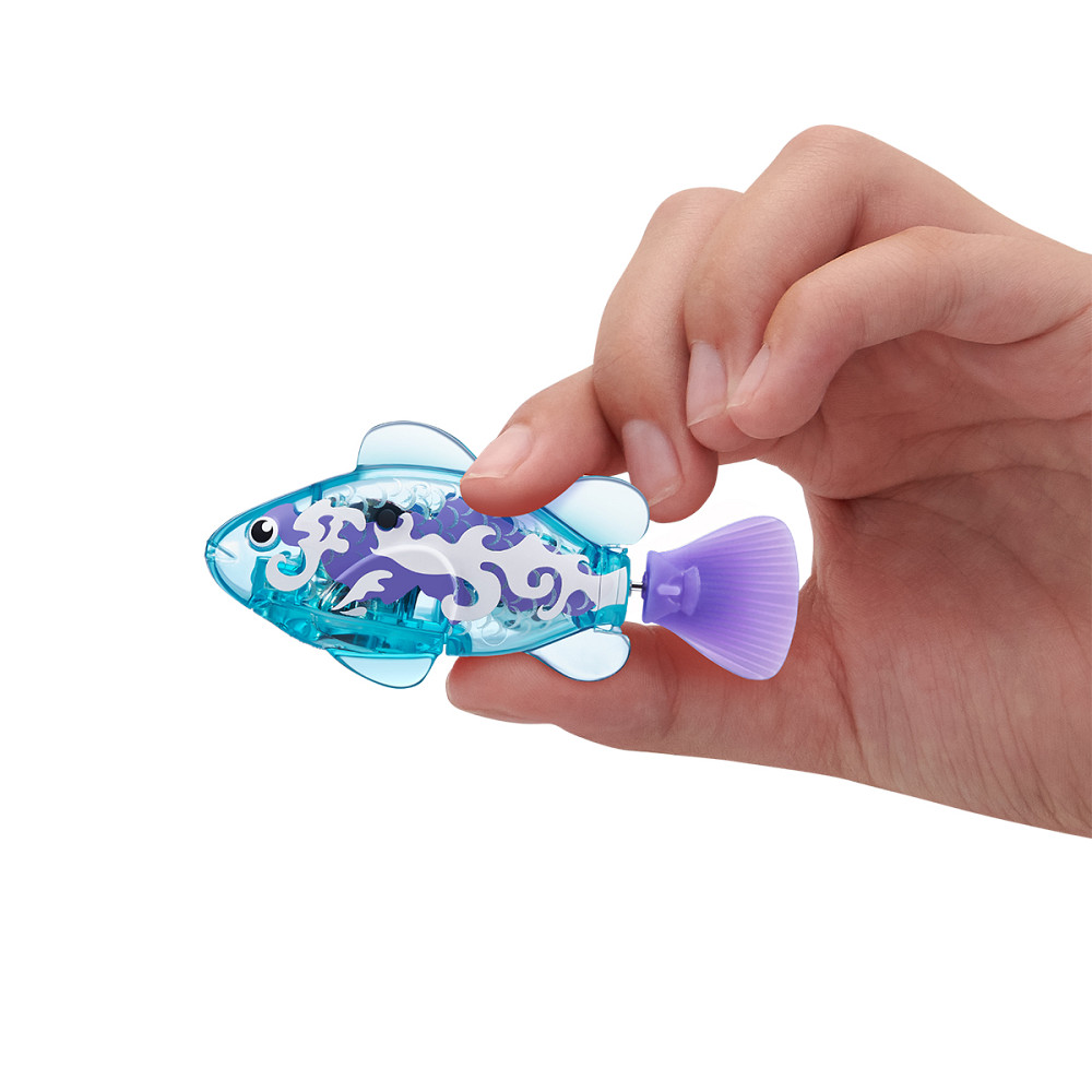 Інтерактивна іграшка Robo Alive S3 - Роборибка (блакитна) Днепр - изображение 5