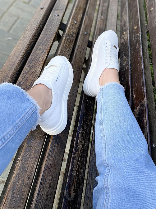 Kentro Кросівки жіночі KENTO 2171 білі (весна-осінь, шкіра натуральна) (2647) 36р.40р.41р. Коломия - фото 7