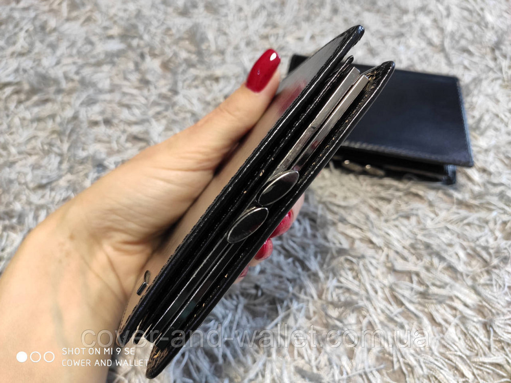 Компактний шкіряний жіночий гаманець із монетницею Albatross Київ - фото 5