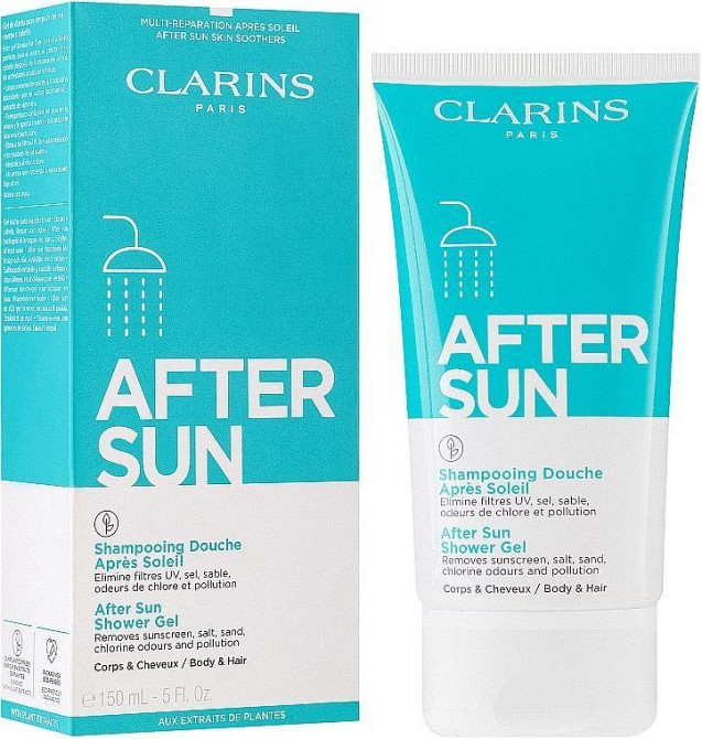 Гель для душу Clarins After Sun Shower Gel Tube 150ml Слов'янськ - фото 1