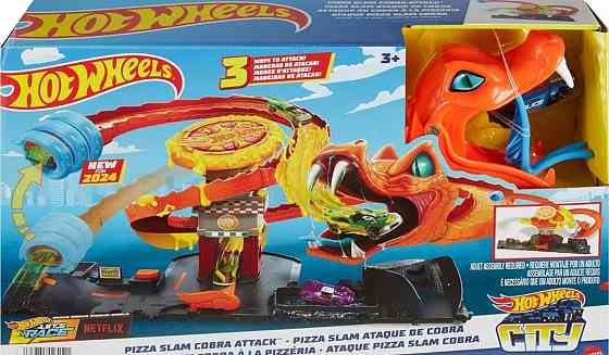 Трек Хот Вилс Сити Опасные существа Атака Кобры Харьков