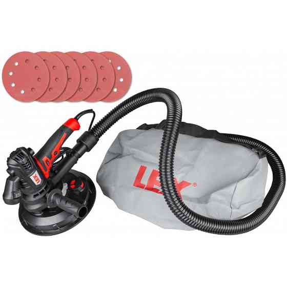 Шліфмашина LEX для стелі та стін – 2700 об/хв, 180 мм, підсвітка LED Львів