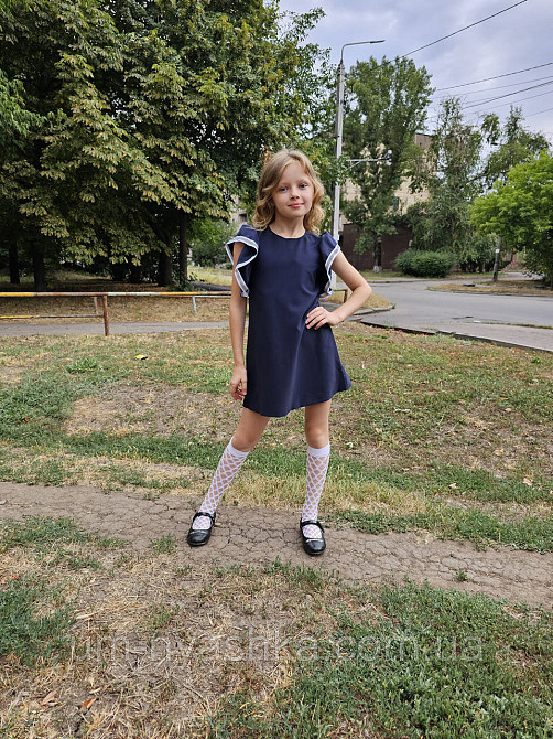 Школьный сарафан со светоотражающими вставками 122-146 Кривой Рог - изображение 7