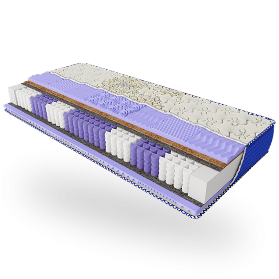 Ортопедический матрас Organza/Органза пружинный (независимая пружина - покет) ТМ ЕММ 180х190 Харьков