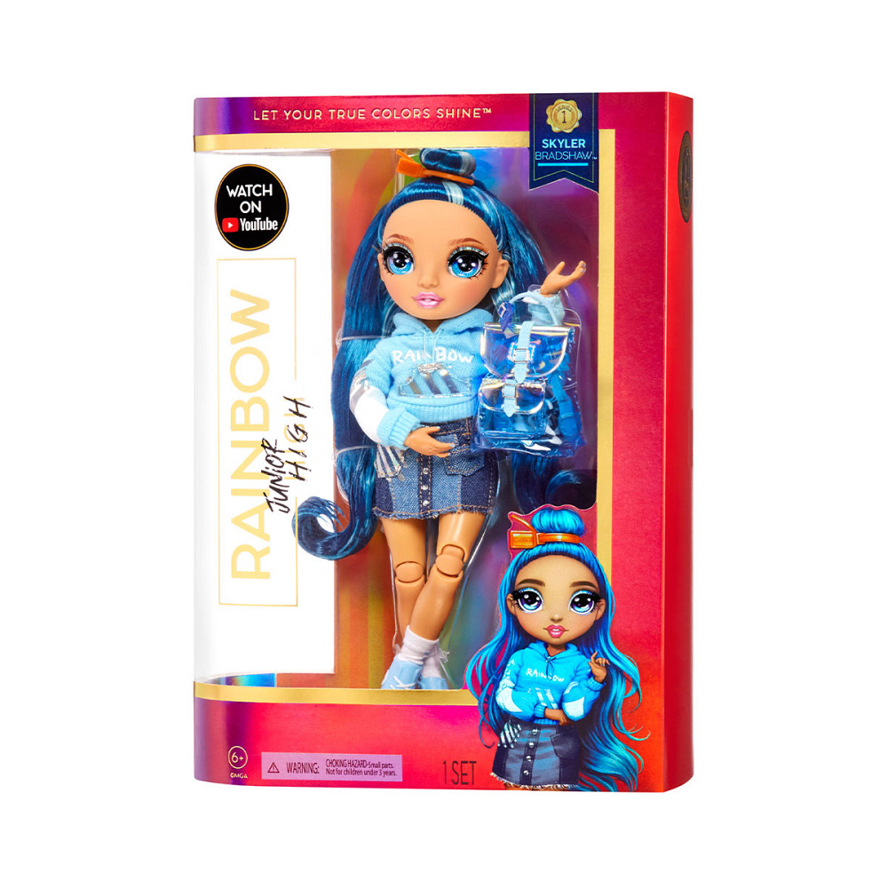 Лялька Rainbow High серії Junior - Скайлер Бредшоу Днепр - изображение 11