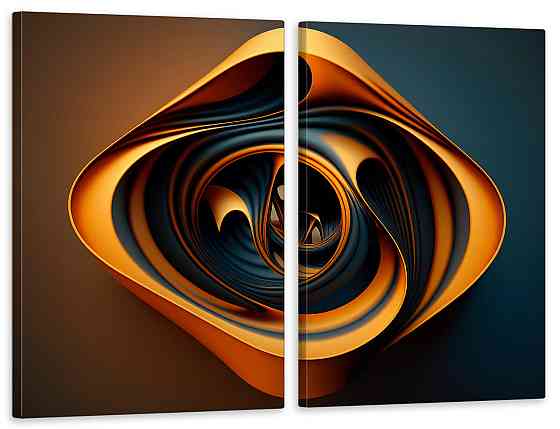 Модульна картина у вітальню/ спальню Абстракцезія TLV-2_116 Київ