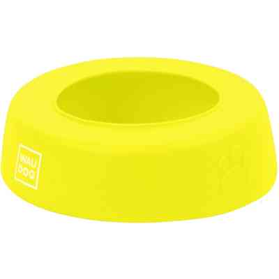 Посуда для собак WAUDOG Silicone Миска-непроливайка 750 мл желтая (50788) Винница