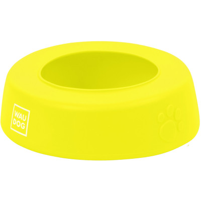 Посуда для собак WAUDOG Silicone Миска-непроливайка 750 мл желтая (50788) Винница - изображение 3