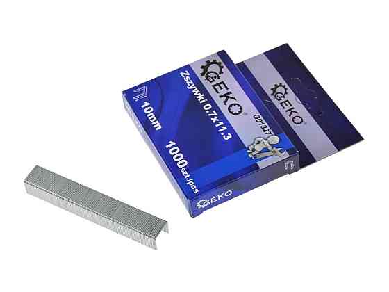 Скоби для степлера тип-53 (0,7x11,3) "GeKo" 10 мм Київ