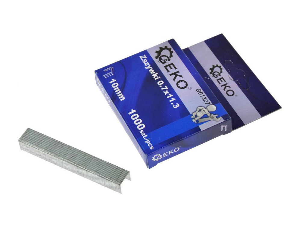 Скоби для степлера тип-53 (0,7x11,3) "GeKo" 10 мм Київ - фото 1