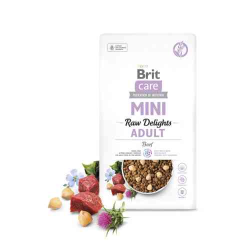 Корм сухой Brit Care Mini Raw Delights Beef д/собак малых пород говядина 2 кг Киев