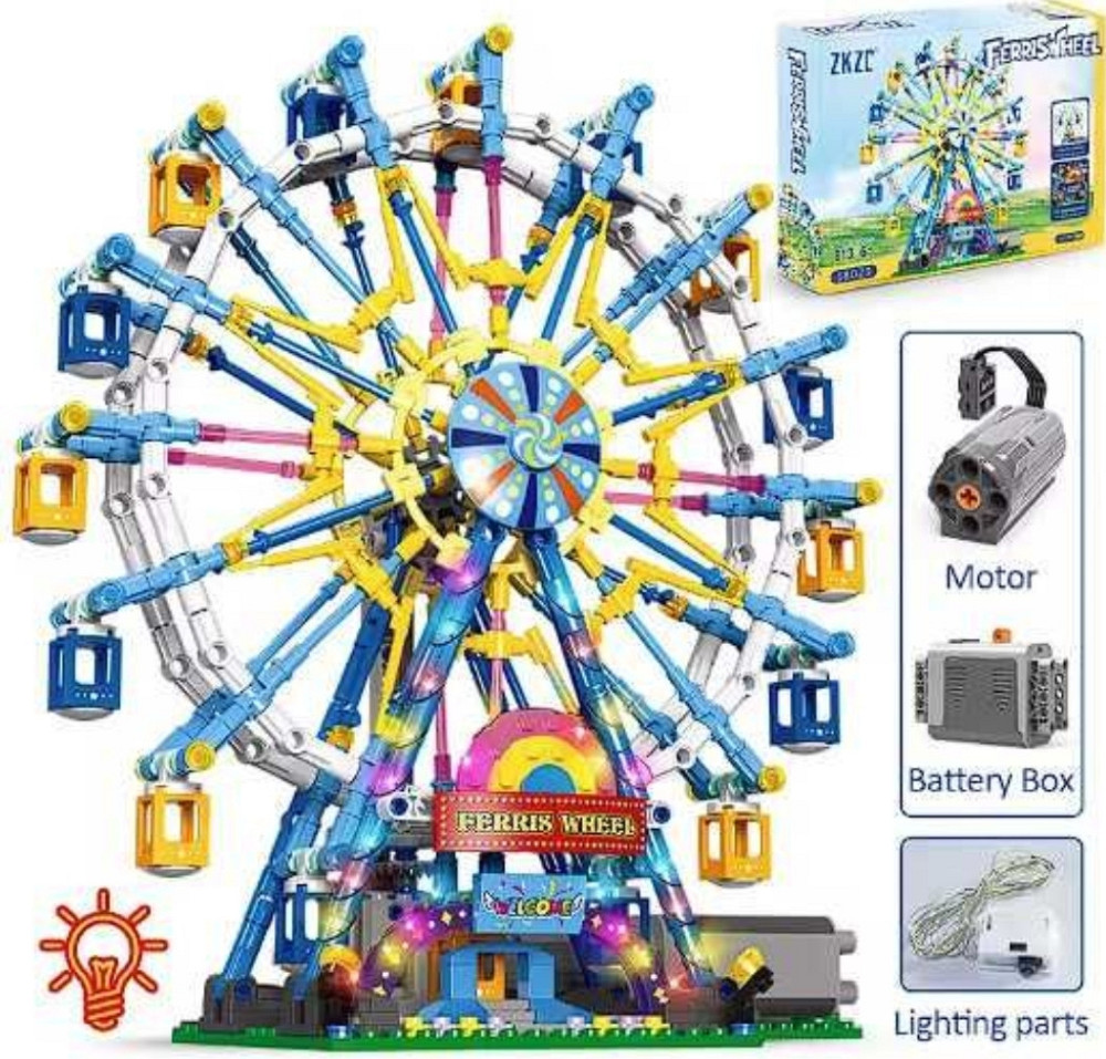 Конструктор колесо обозрения ZKZC Ferris Wheel. Киев - изображение 8