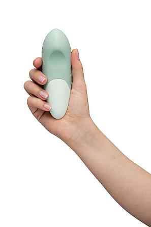 Вибратор универсальный бесшумный Womanizer Vibe Sage, мятный Sex Aura Киев