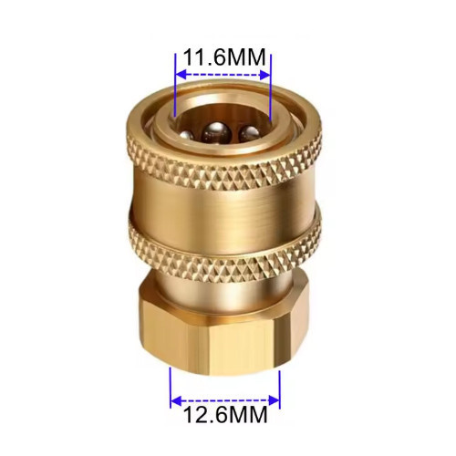 Латунный гидравлический фитинг БРС 1/4