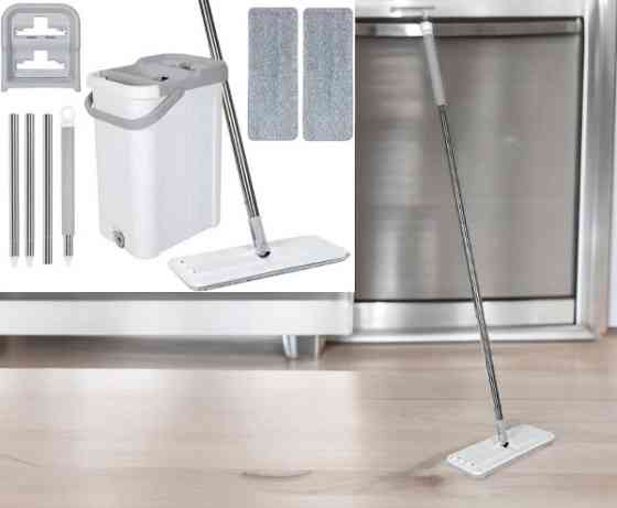 Швабра із двохкамерним відром Scratch Cleaning Mop G3 Big Київ