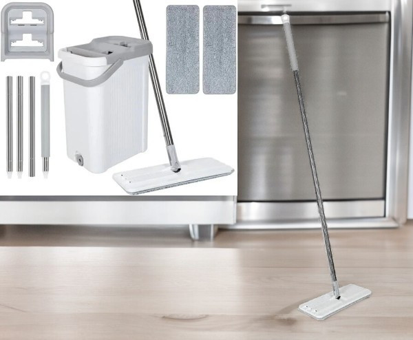 Швабра із двохкамерним відром Scratch Cleaning Mop G3 Big Одеса - фото 2