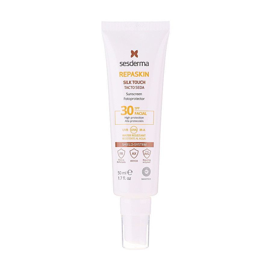 Сесдерма Солнцезащитный крем для лица Sesderma Repaskin Silk Touch SPF 30, 50 мл Днепр - изображение 2