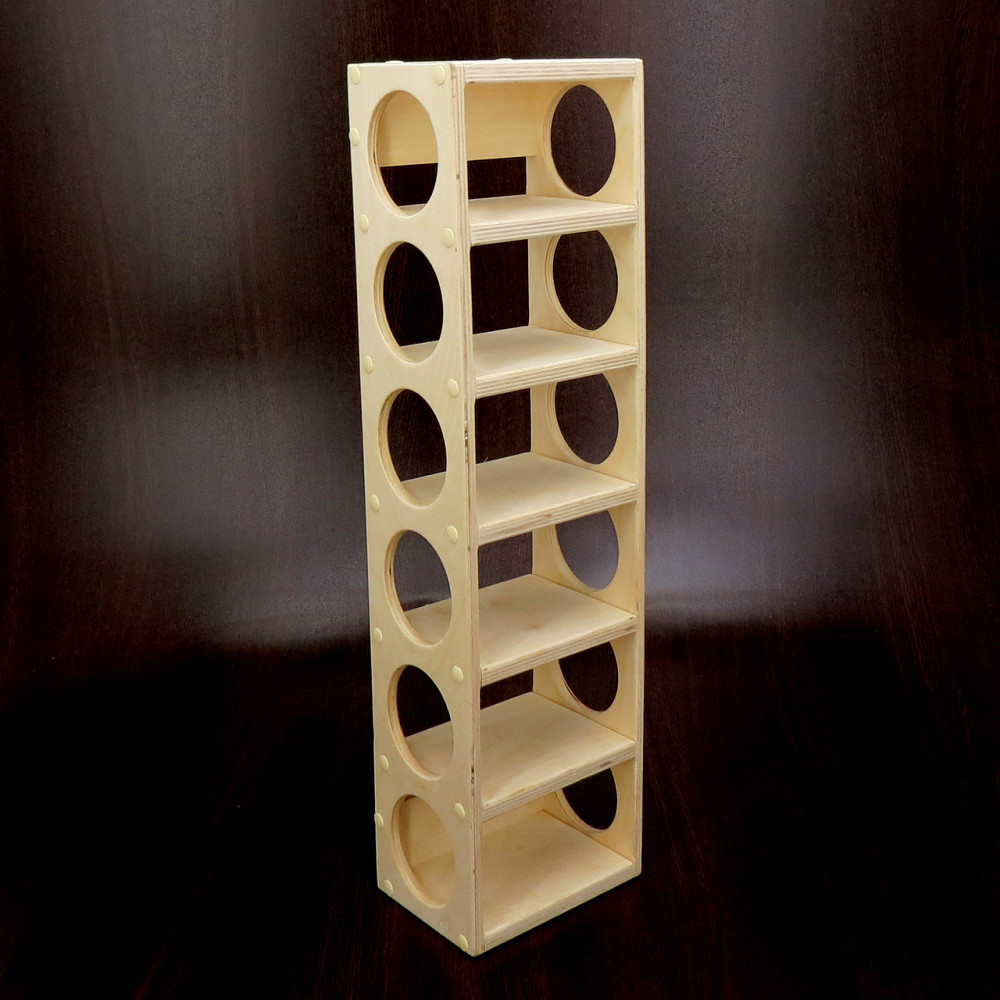 Настольная винная полка 