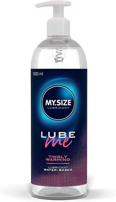 Разогревающий лубрикант - My.Size Lube Me Tightly Warming, 1000 мл Sex Aura Киев - изображение 1