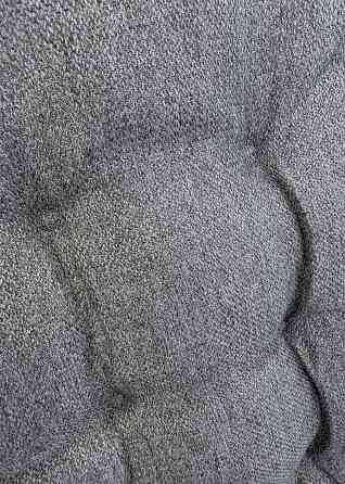 Подушка для стільців (40x120х4 см) подвійна Decorator Мальмо колір сірий 84-157 Київ