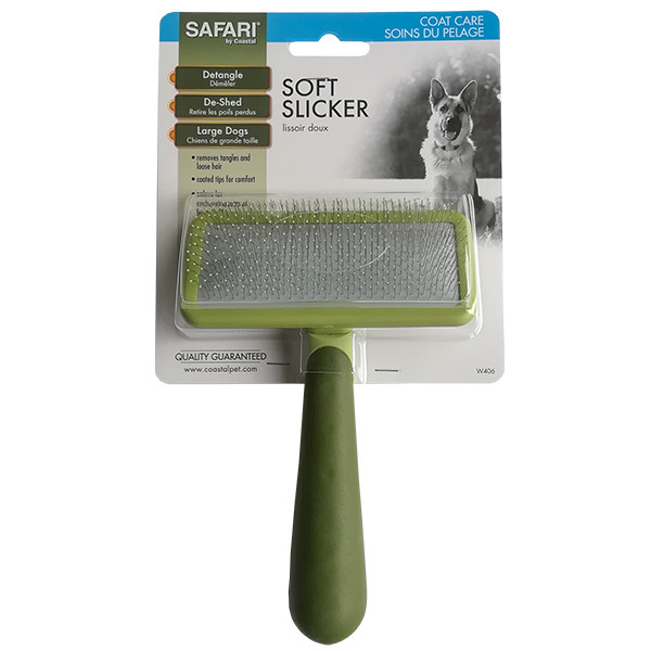 Safari Soft Slicker Brush САФАРИ ПУХОДЕРКА МЯГКАЯ для собак Киев - изображение 1