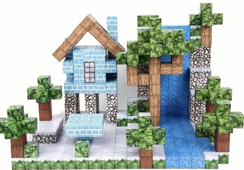 Конструктор магнітний майнкрафт, конструктор, minecraft. Харків - фото 3