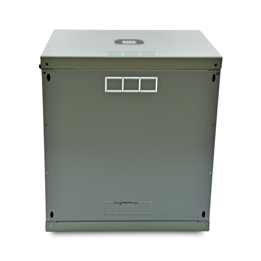 Шафа серверна SteelNet 12U 600 x 450 для мережевого обладнання (скло, сірий) Київ - фото 5