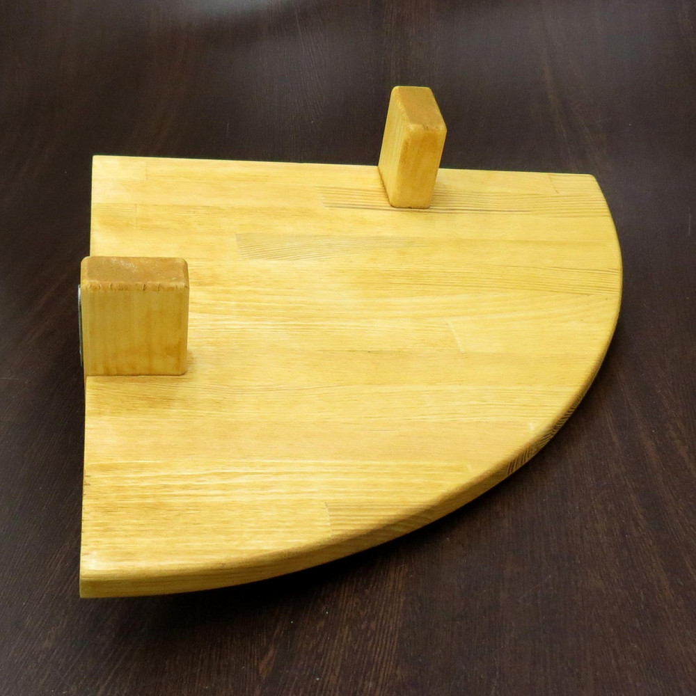 Угловая настенная полка 