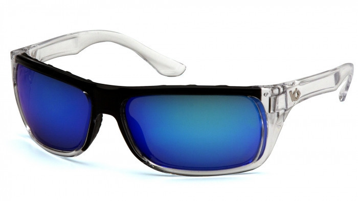 Окуляри захисні Venture Gear Vallejo Crystal (ice blue mirror) Аnti-Fog, дзеркальні сині в прозорій оправі Запоріжжя - фото 1