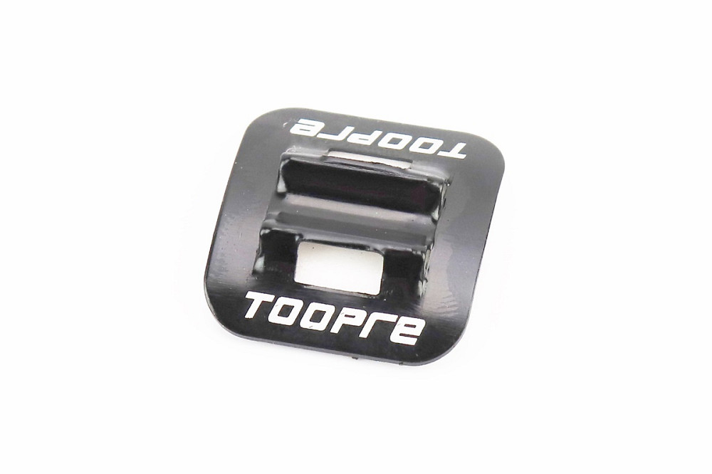 Кріплення гідролінії до рами клеюче, пластмасове, чорне Київ - фото 1